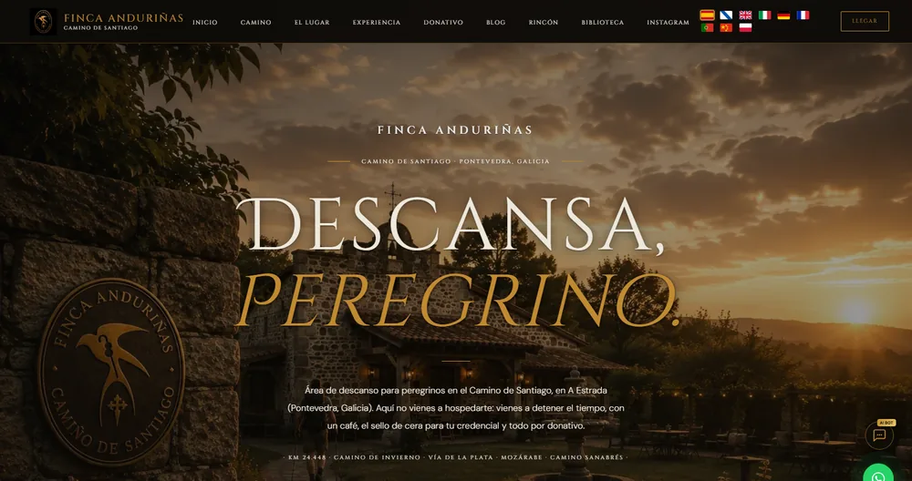 Finca Anduriñas en escritorio