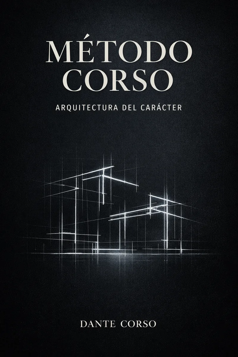 Book cover design for Método Corso