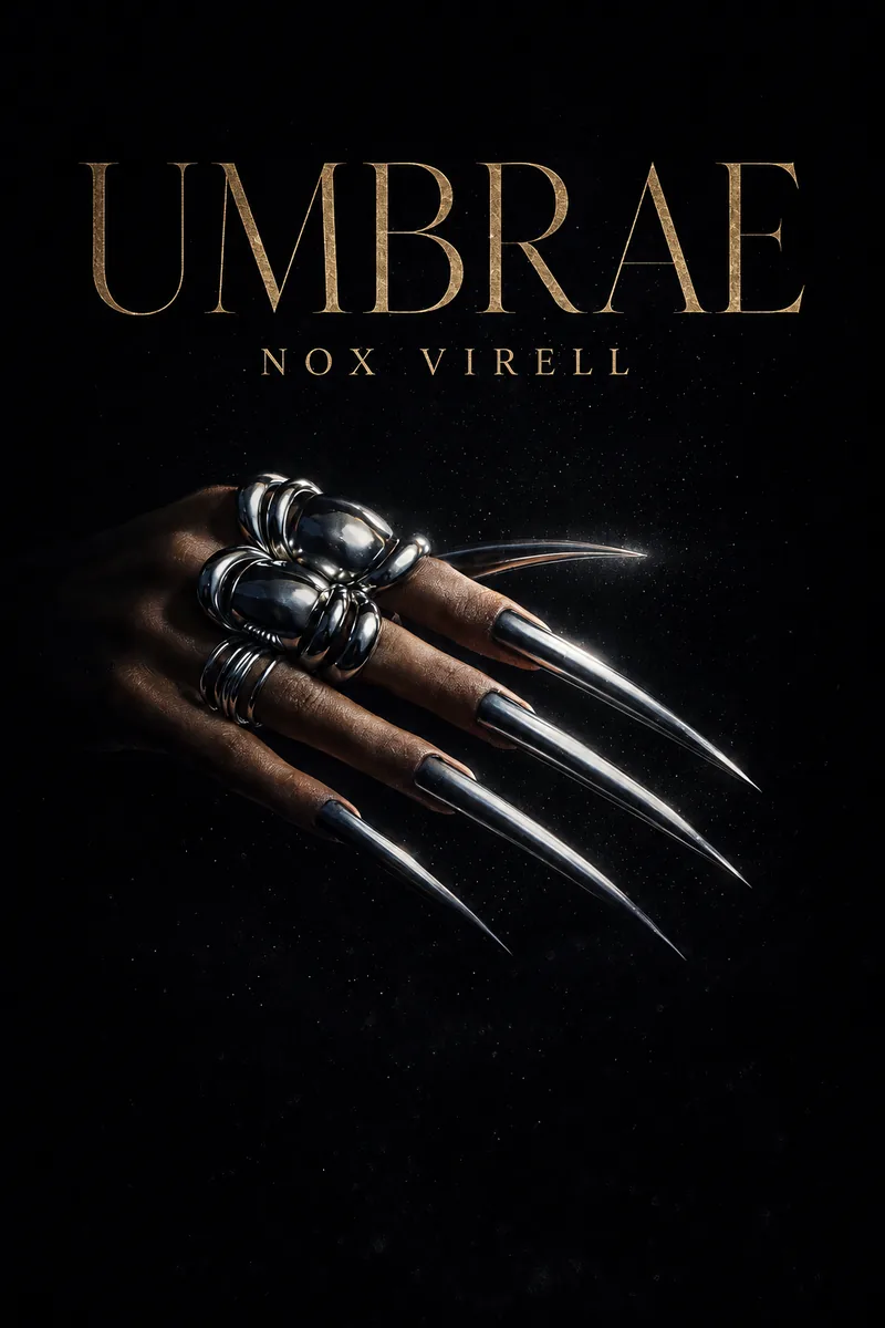 Book cover design for Umbrae