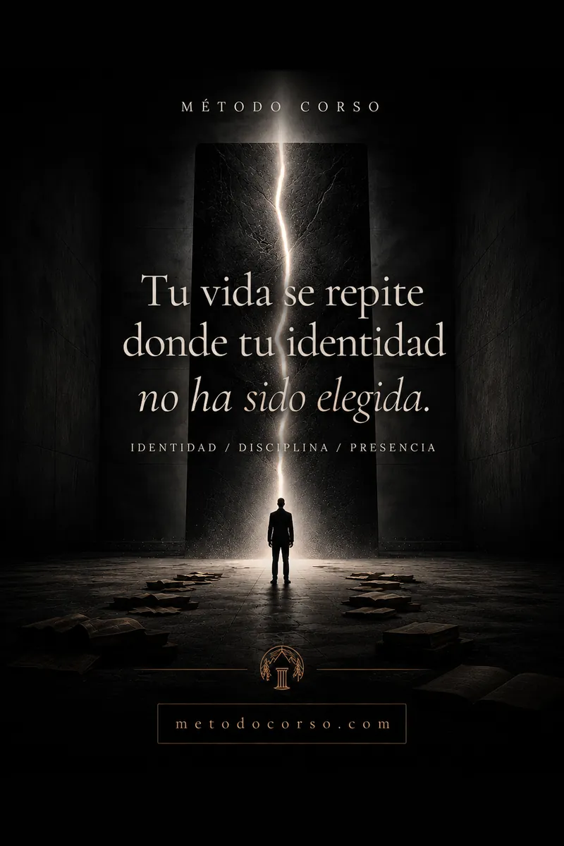 Instagram content, quote about identity, Método Corso