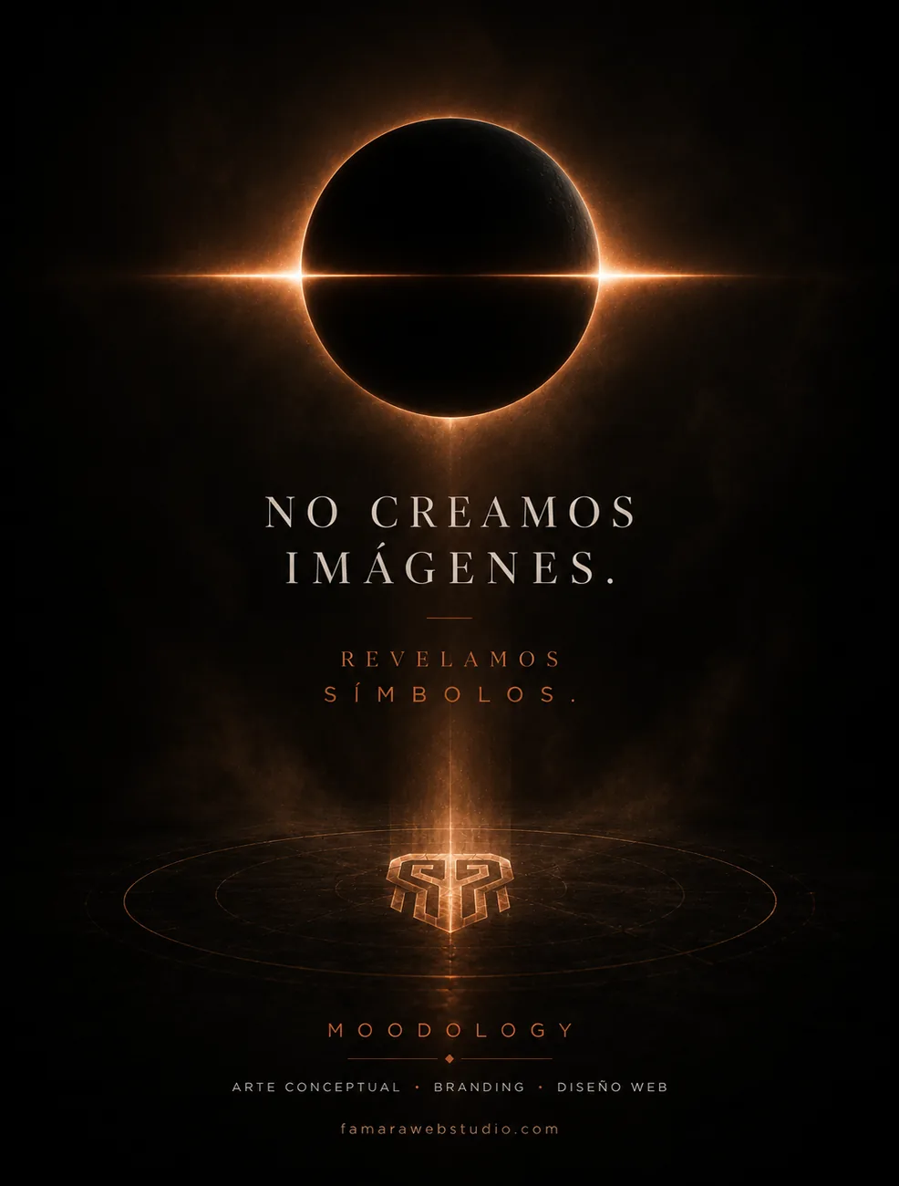 Instagram content, we don't create images we reveal symbols, Moodology